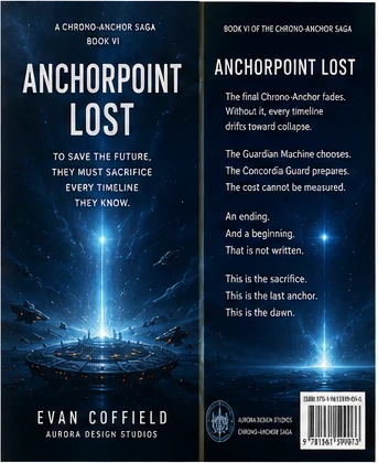 Anchorpoint Lost front and back cover concept