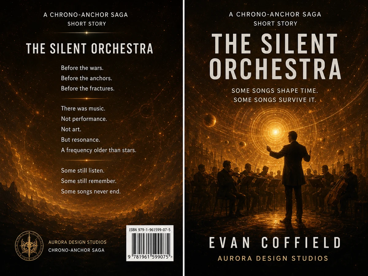 The Silent Orchestra front and back cover concept