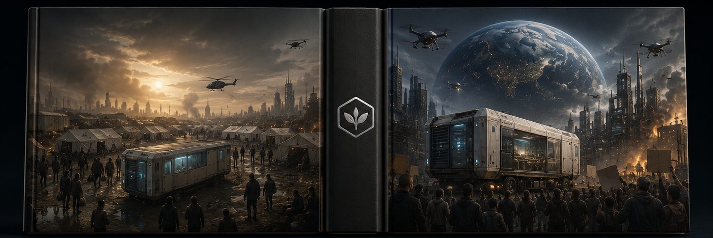 NanoFeast Humanitarian Relief & Rebuilding story visualization